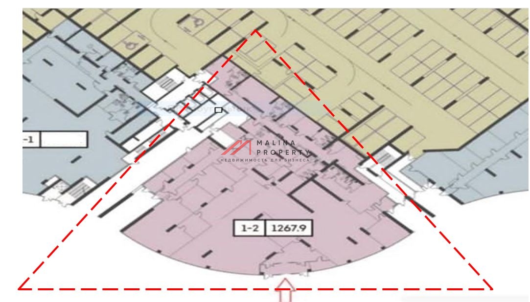 Продажа помещения с арендаторами в  ЖК "Фестиваль-парк"