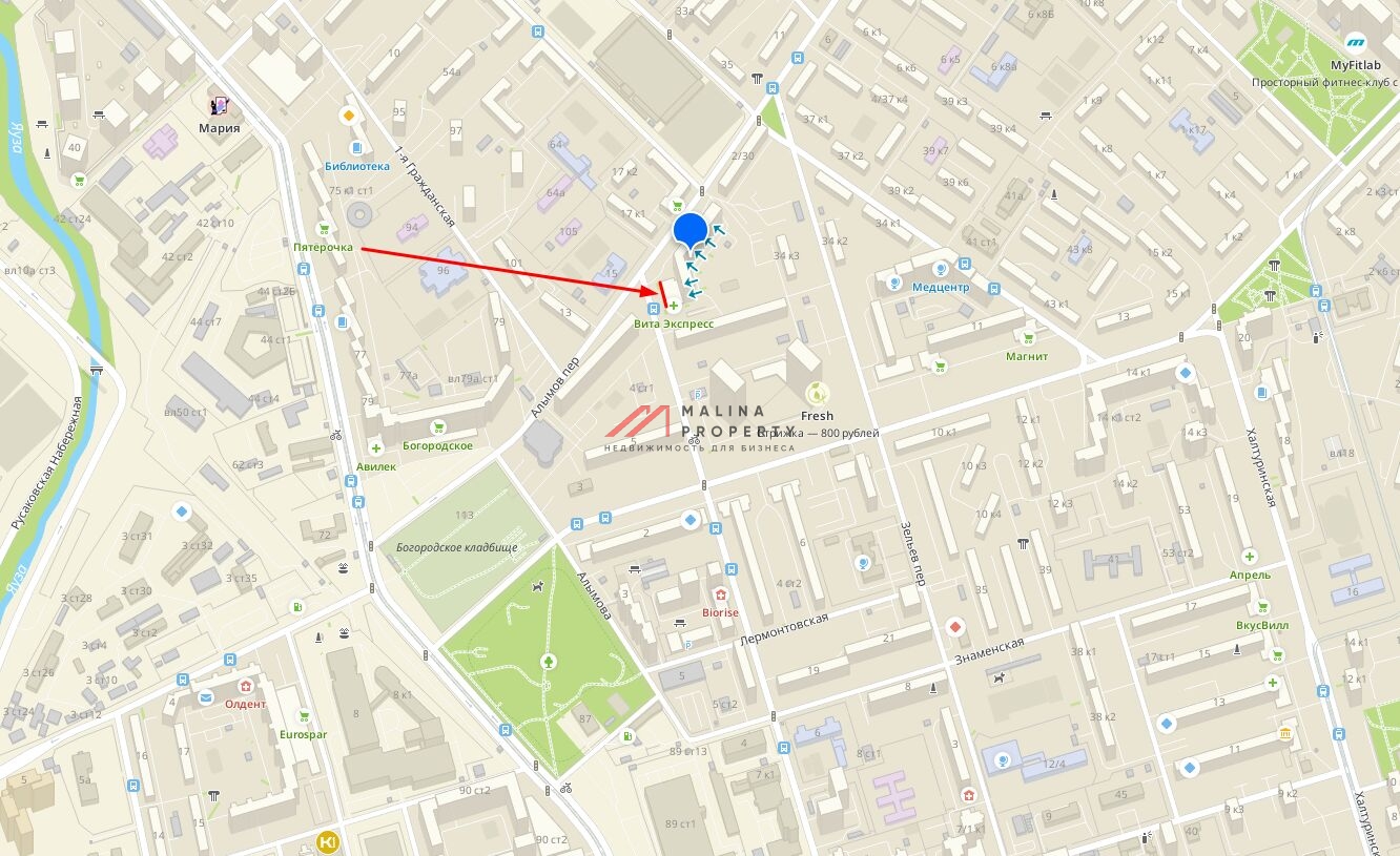 Продажа коммерческого помещения с арендаторами