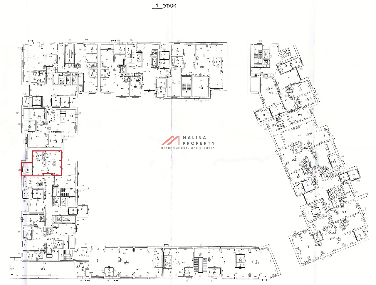 Аренда торгового помещения в новом доме
