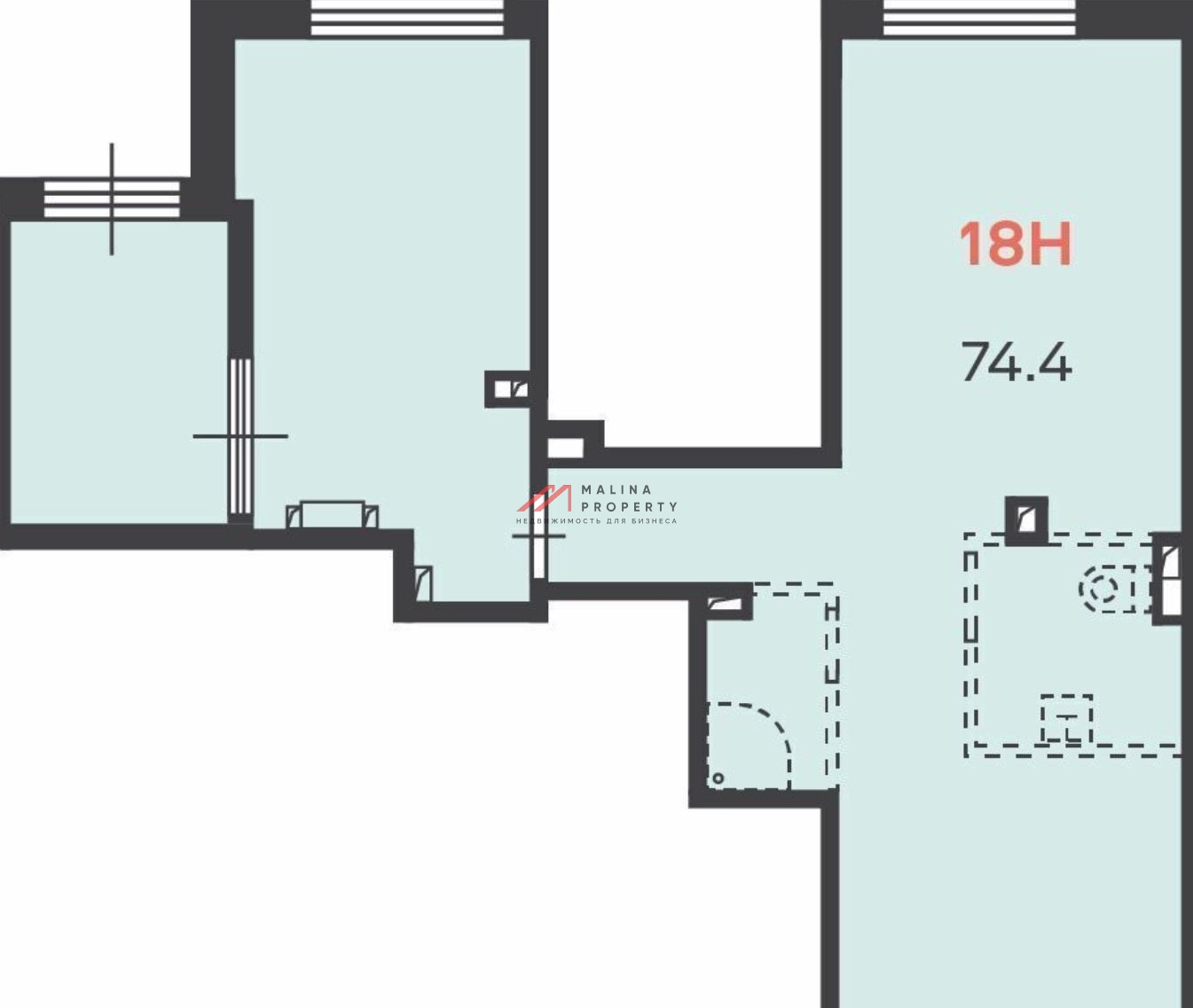 Аренда коммерческого помещения у м. Филевский парк