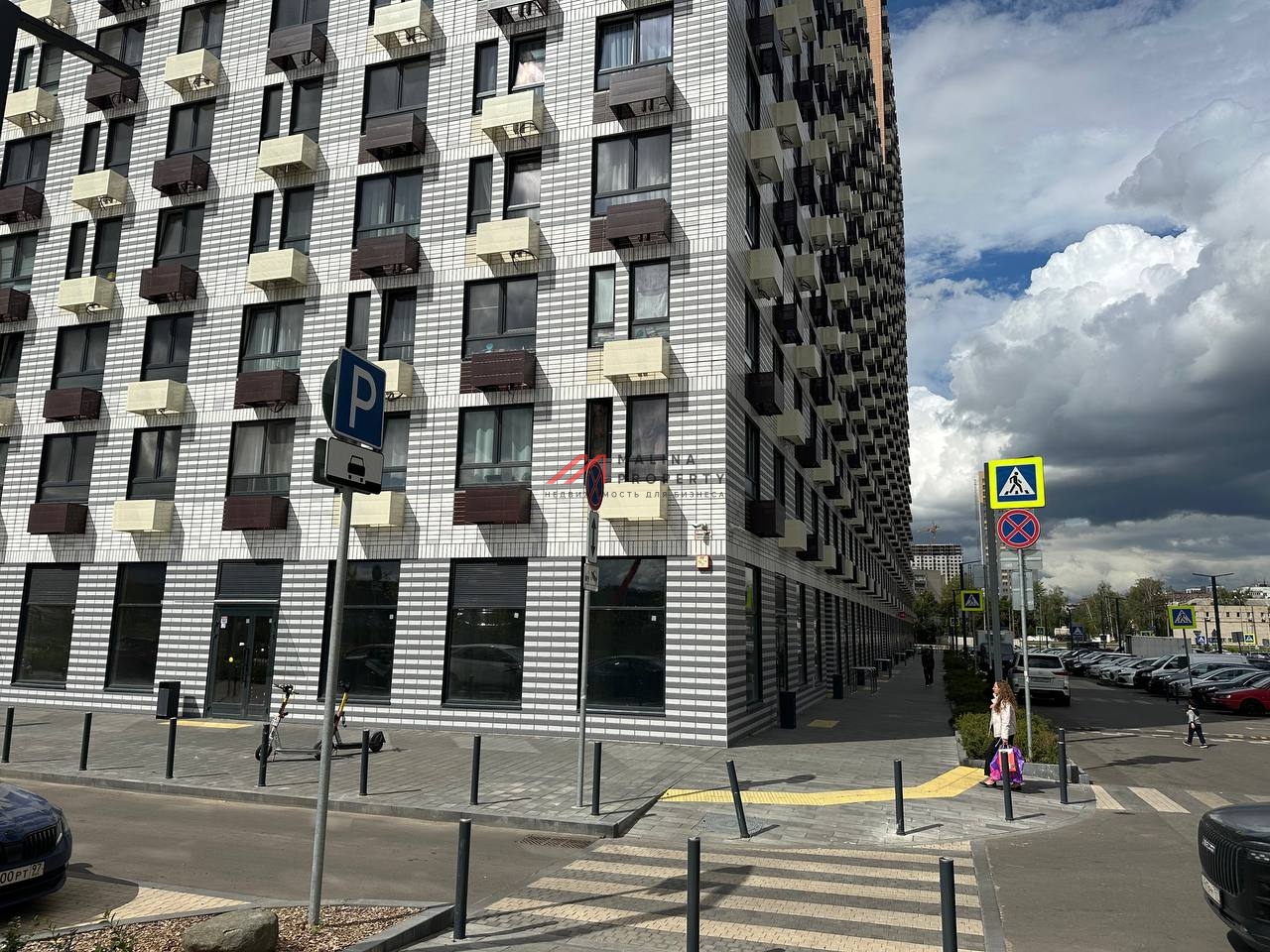 Аренда углового помещения в ЖК Белая Дача Парк