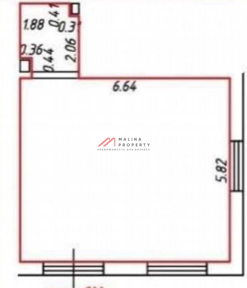 Продажа торгового помещения с арендатором в ЖК "Саларьево" 