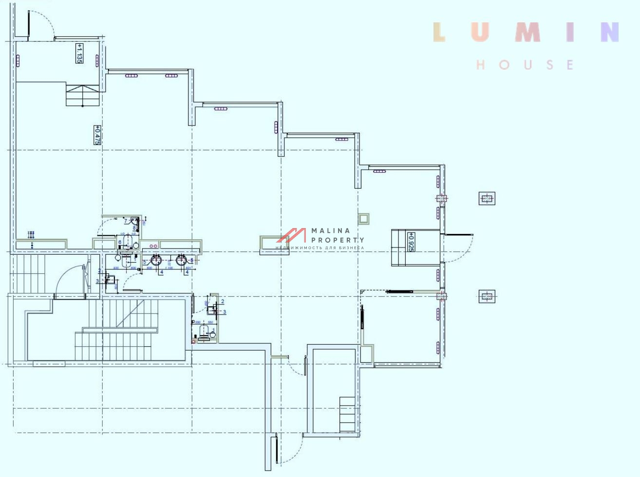 Аренда коммерческого помещения в «LUMIN HOUSE»