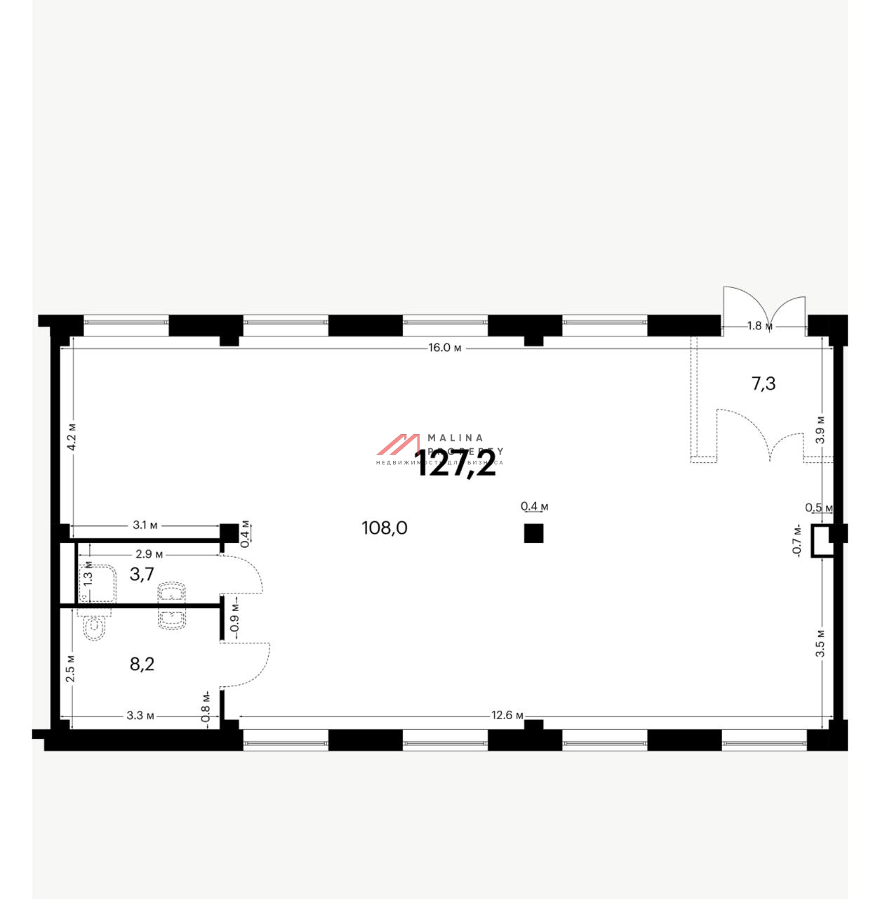 Продажа нежилого помещения в ЖК "Бусиновский Парк" 