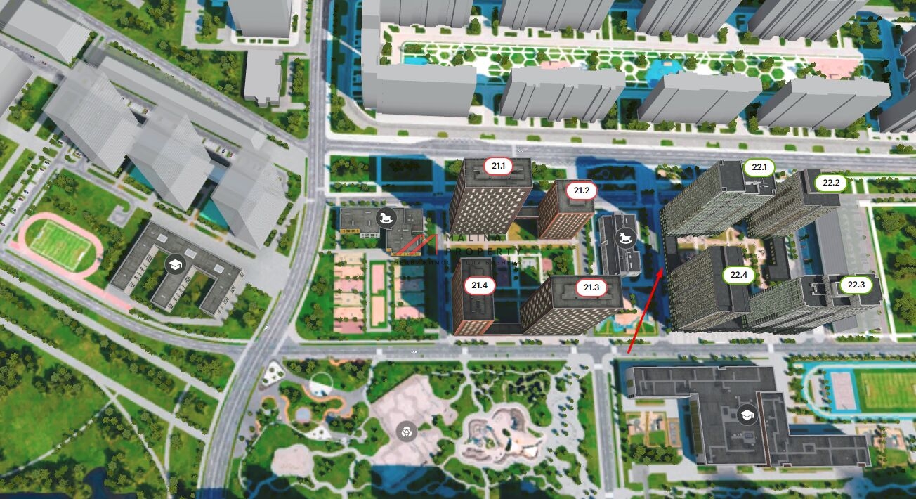 Продажа нежилого помещения в ЖК "Бусиновский Парк" 