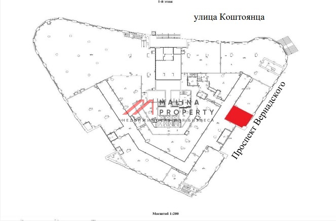Аренда торгового помещения в жилом комплексе  Full House