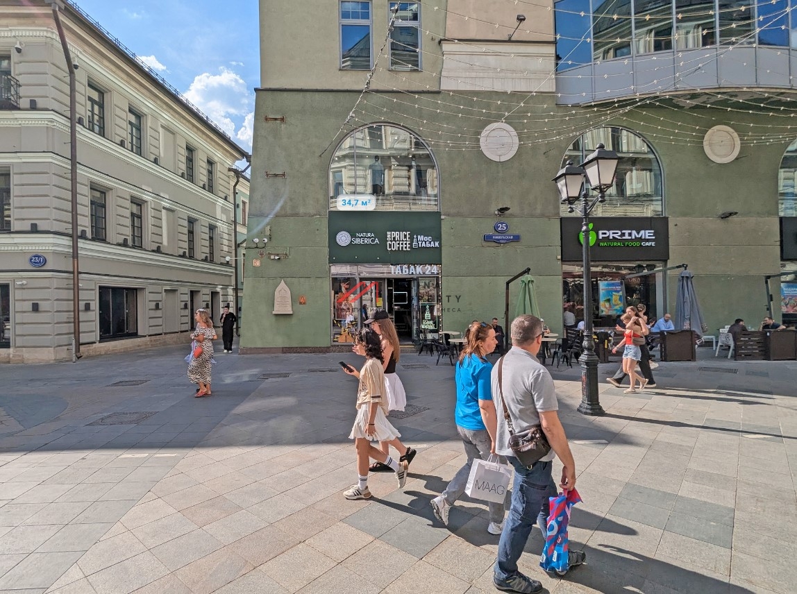 Продажа помещения с арендатором у метро Лубянка 