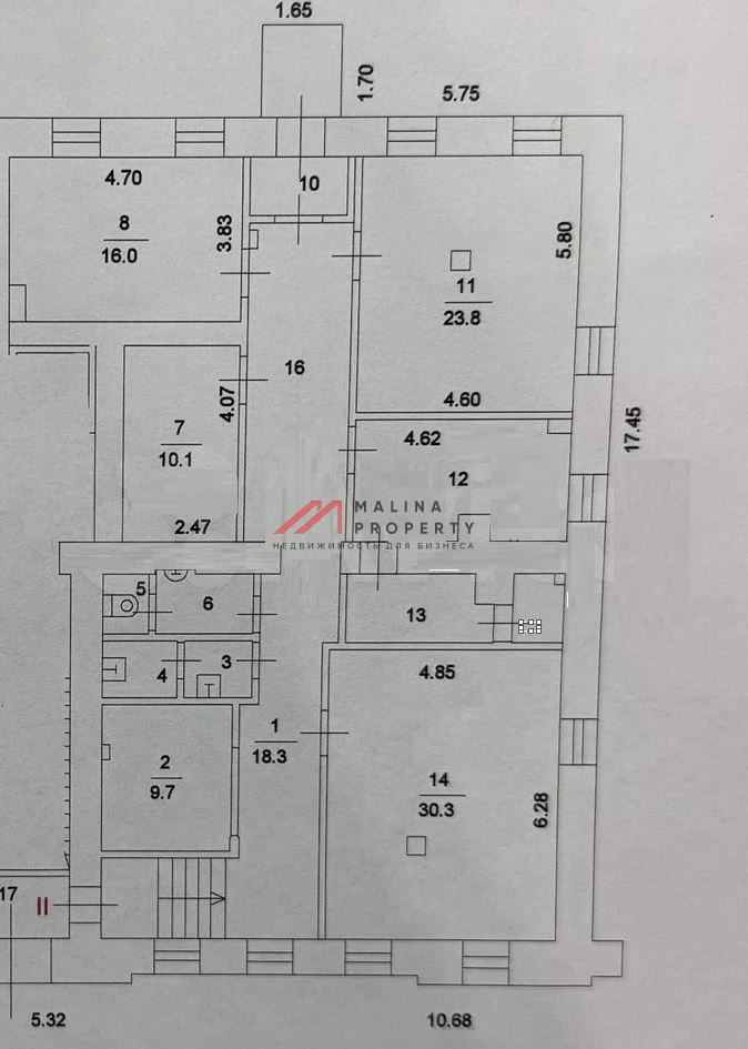 Продажа торгового помещения на Павелецкой