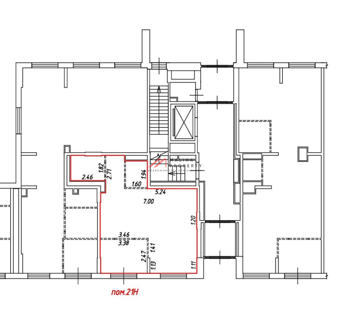 Продажа торгового помещения в ЖК "Середневский лес"
