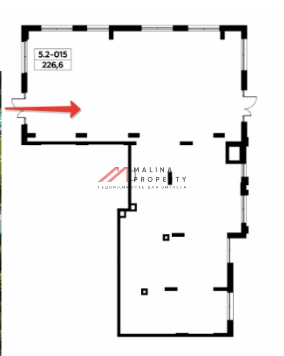 Аренда торгового помещения в жилом комплексе Прокшино
