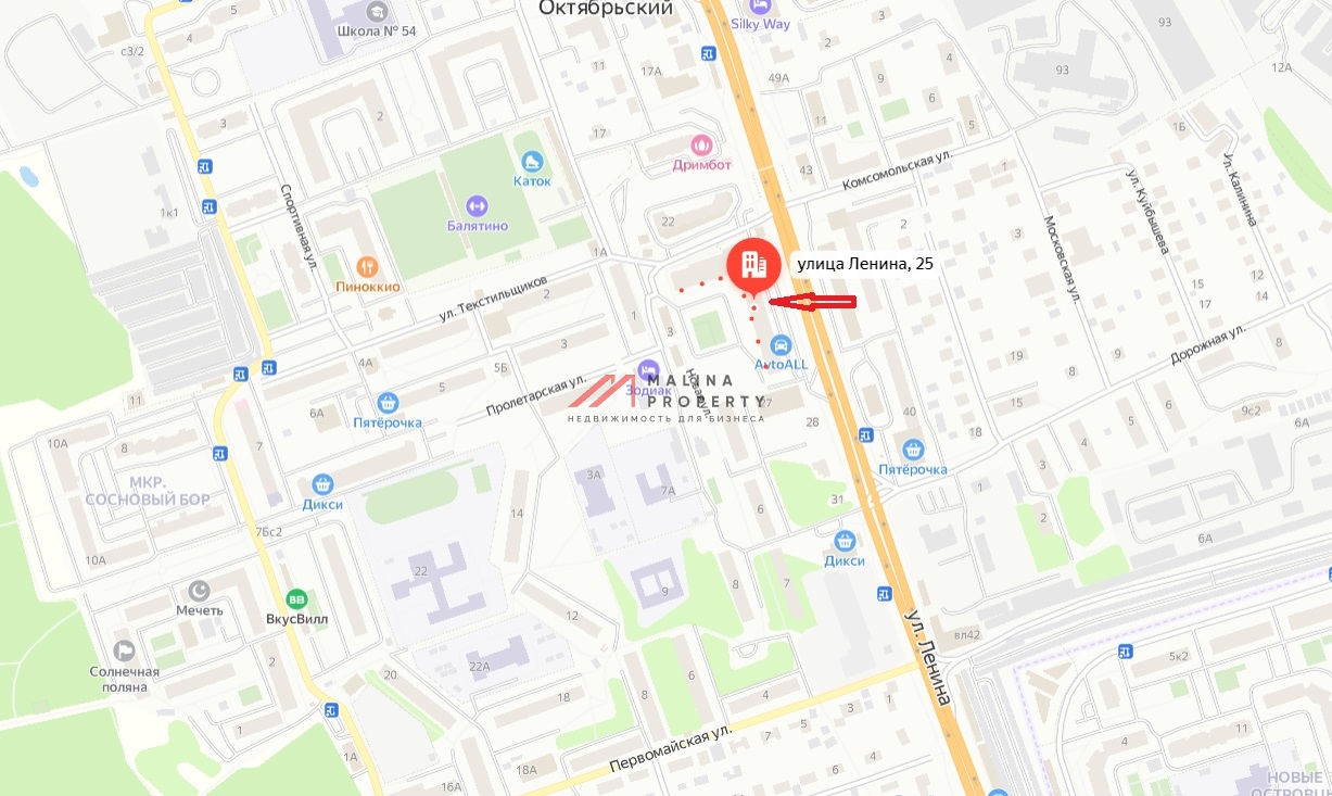 Продажа торгового помещения под арендный бизнес