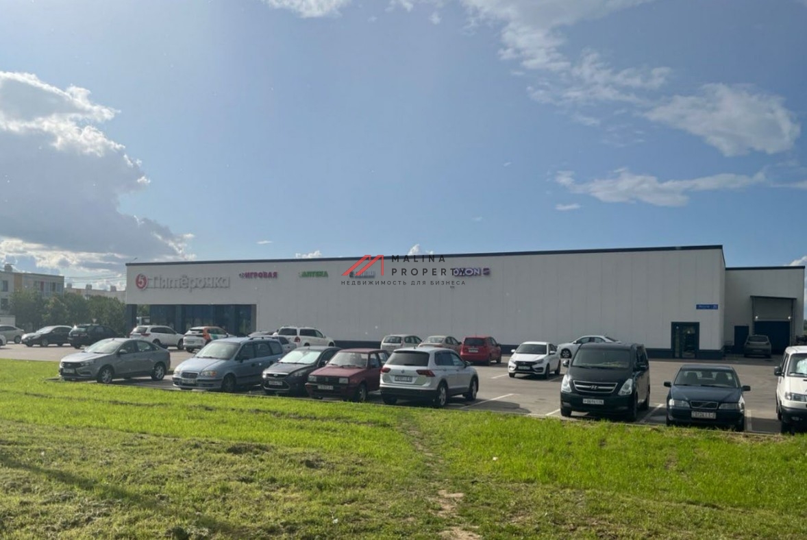 Продажа торгового здания с сетевыми арендаторами