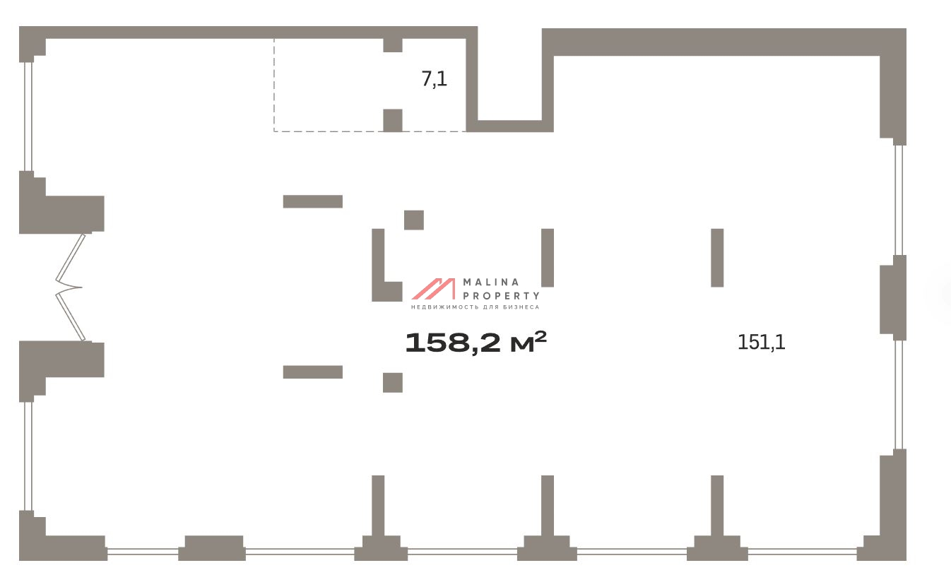 Продажа коммерческого помещения в "Первый квартал"