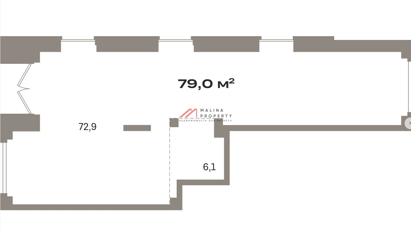 Продажа коммерческого помещения в "Первый квартал"