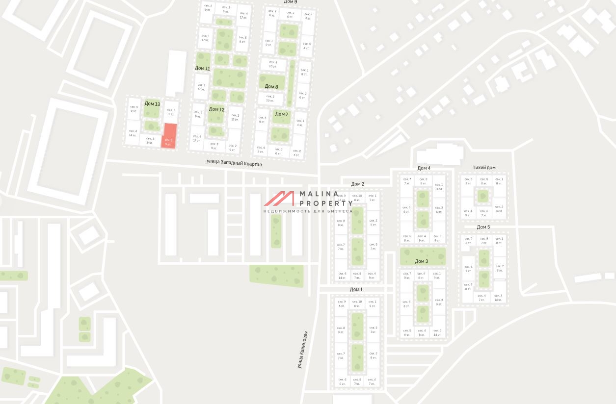 Продажа коммерческого помещения в "Первый квартал"