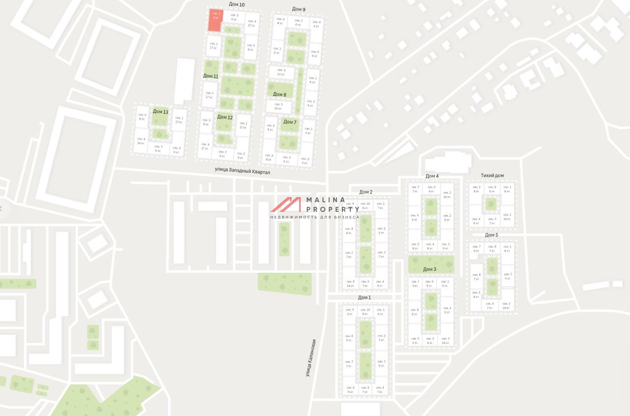 Продажа коммерческого помещения в "Первый квартал"