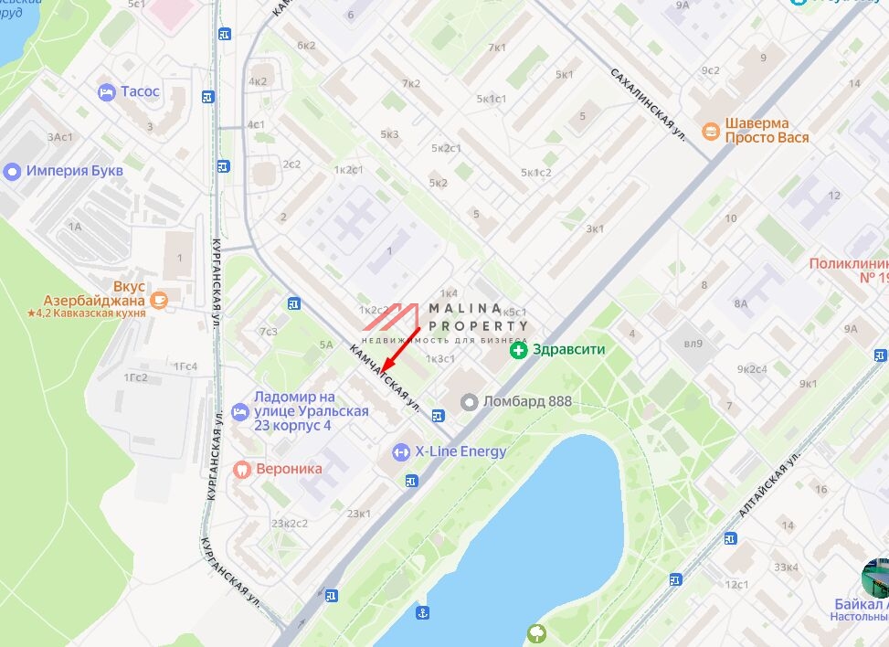 Продажа торгового помещения с арендатором Красное и Белое