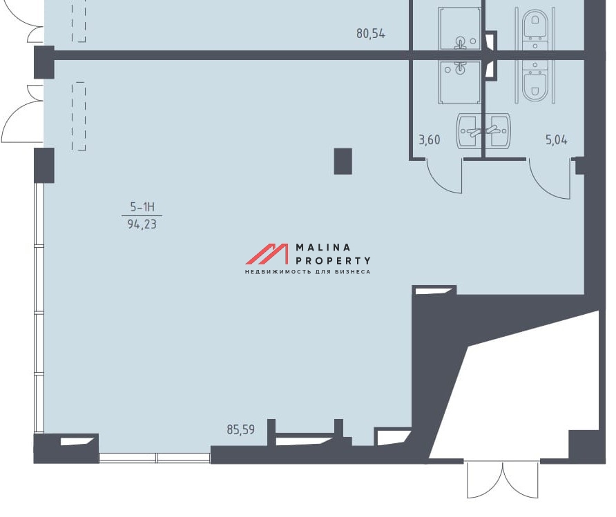 Аренда торгового помещения в ЖК "Спутник"