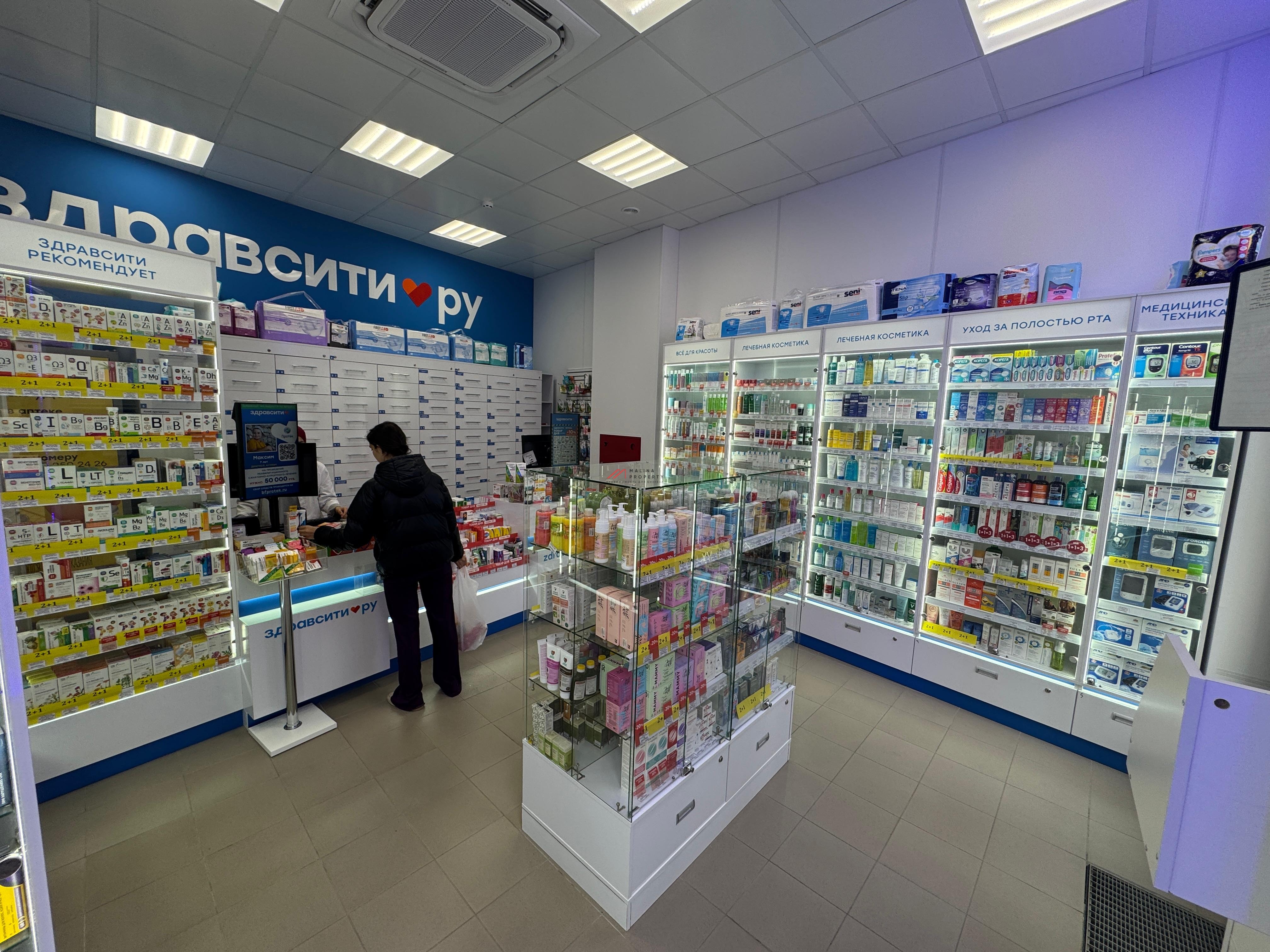 Продажа помещения с сетевыми арендаторами 