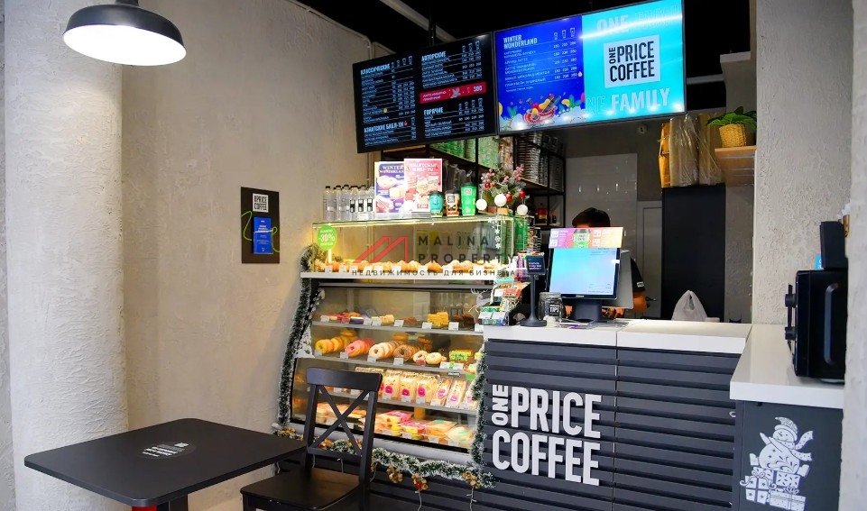 Продажа торгового помещения с арендатором кофейня