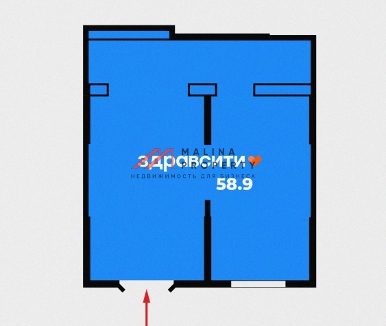 Продажа помещения с арендатором аптека "Здравсити"