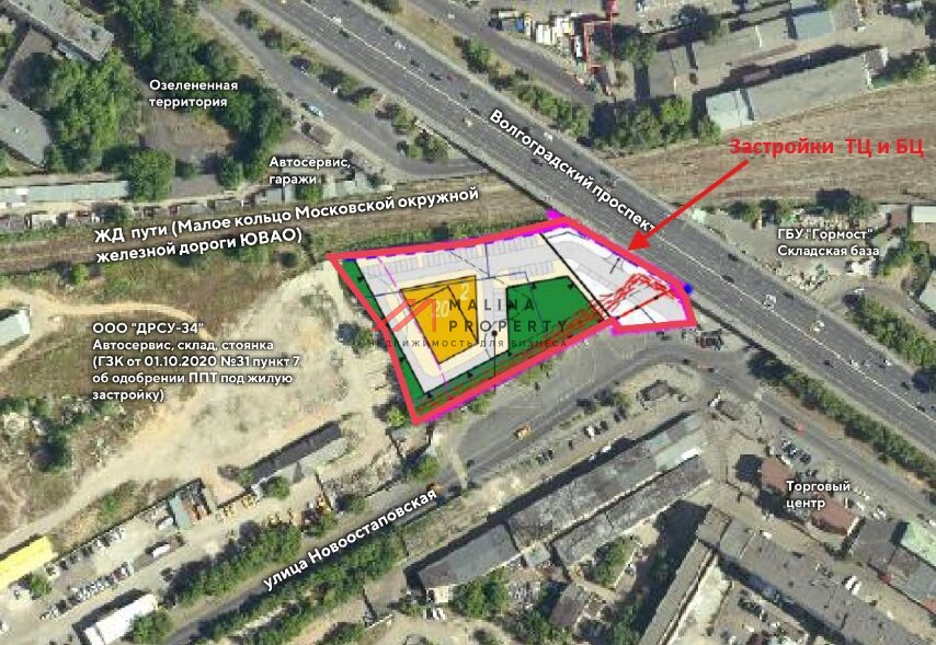 Помещение у метро  в  ЖК 1-й Дубровский с арендатором Ozon и Wildberries