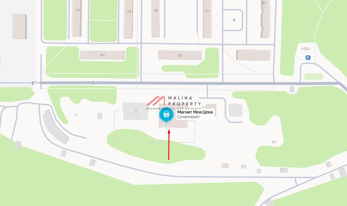 Продажа торгового помещения в Коломне с магазином «Моя Цена»