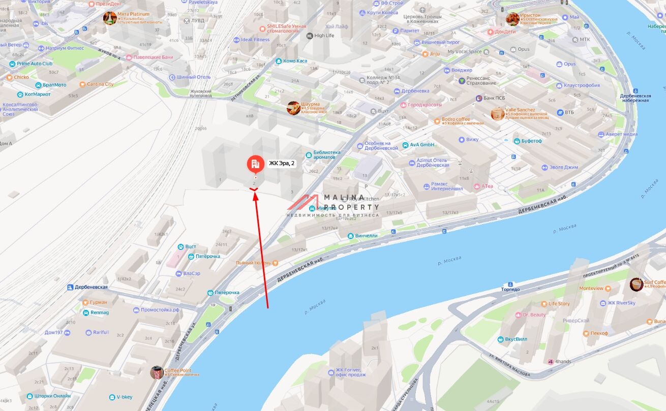 Продажа углового помещения в ЖК премиум класса "Era" 