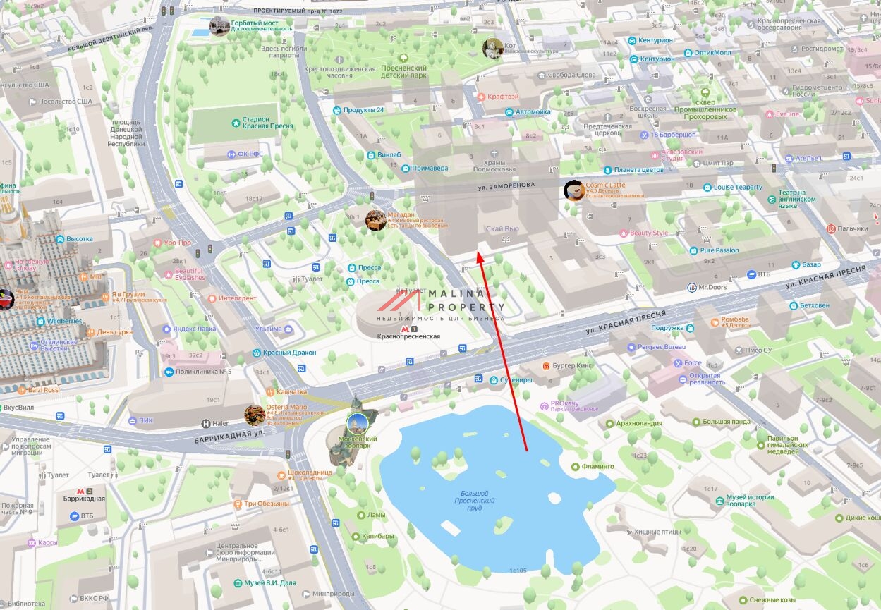 Продажа торгового помещения в премиум ЖК "Sky View" 