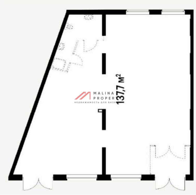 Продажа помещения с магазином Улыбка Радуги в ЖК "Никольские Луга" 