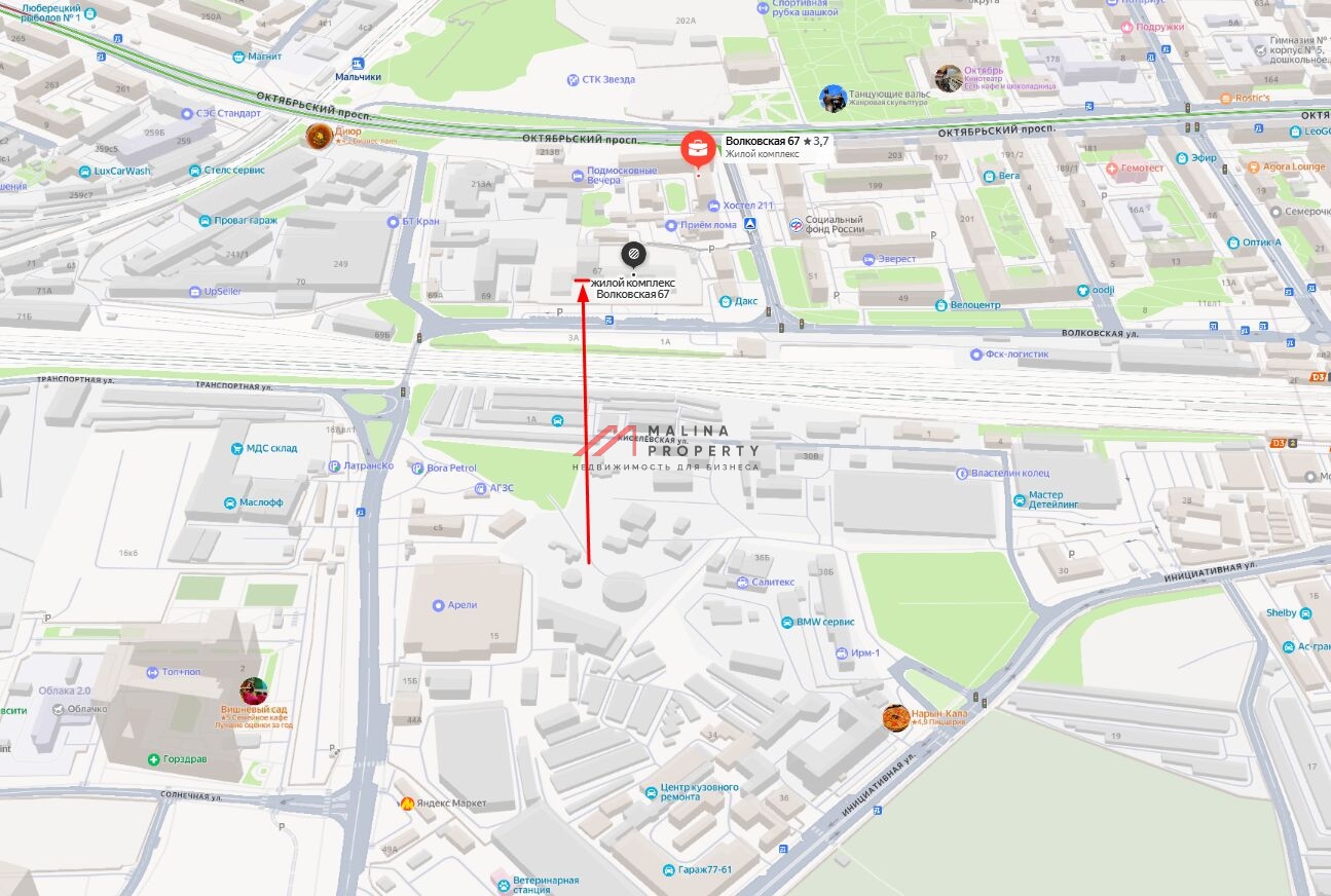 Продажа помещения с арендатором Магнит у дома 