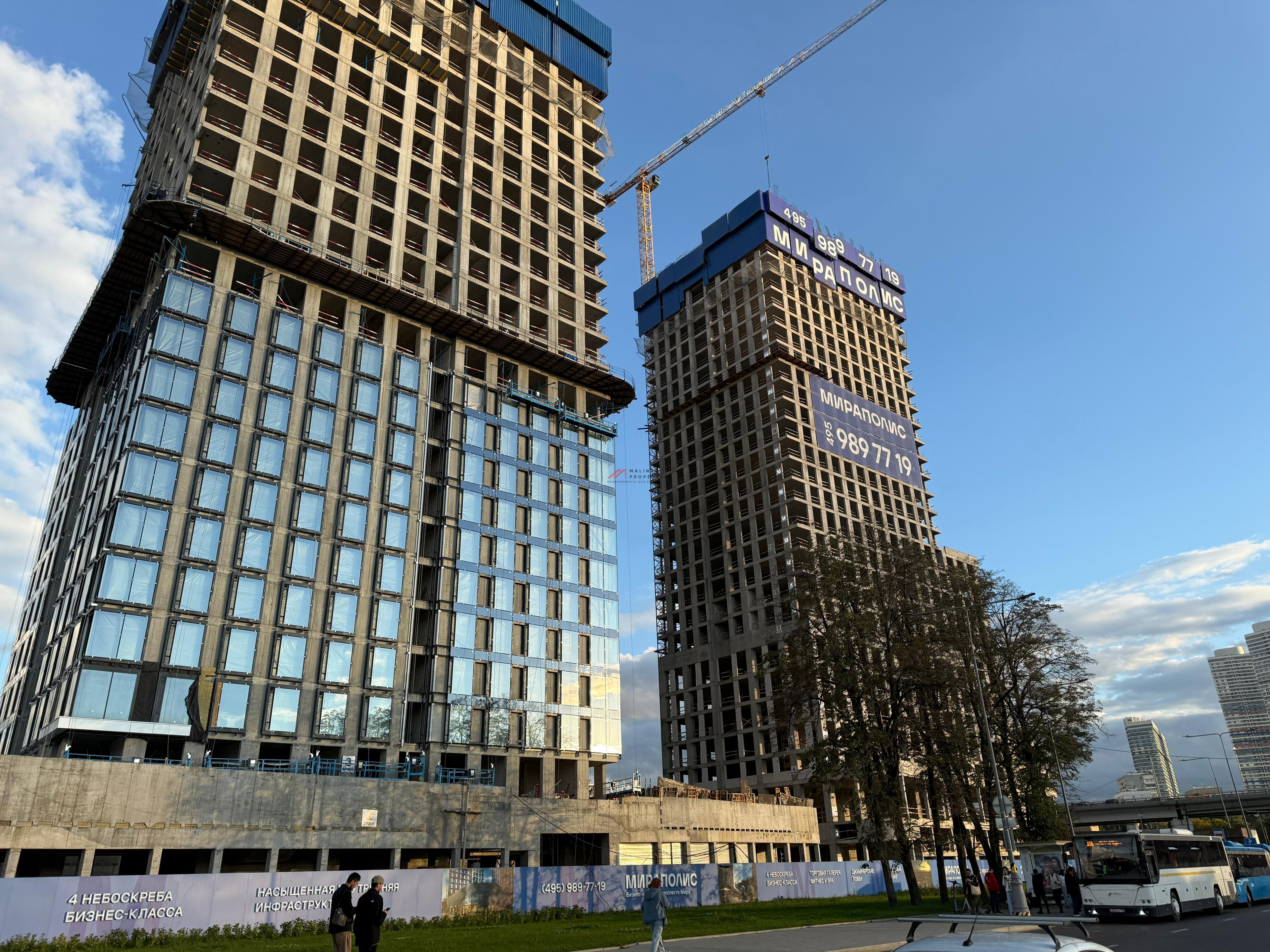 Продажа торгового помещения в ЖК "Мираполис"