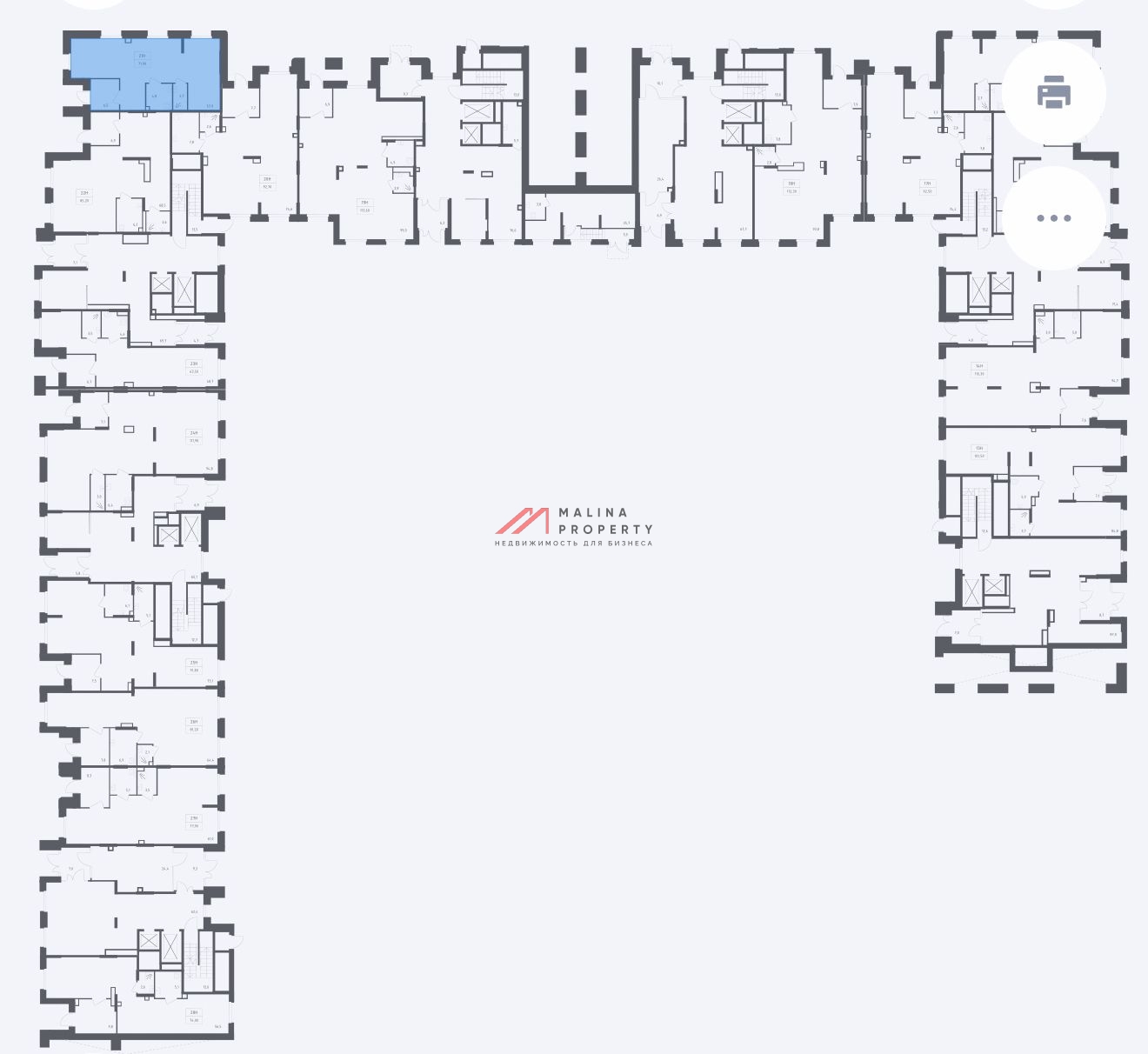 Аренда торгового помещения в ЖК «Заречье Парк»