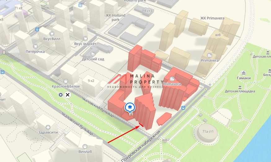 Аренда торгового помещения в ЖК Примавера 