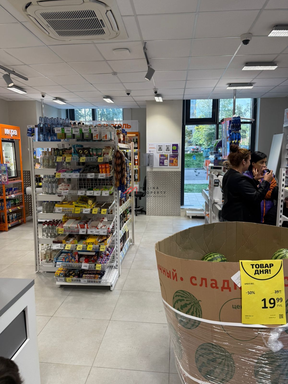 Продажа торгового помещения с супермаркетом "Дикси"