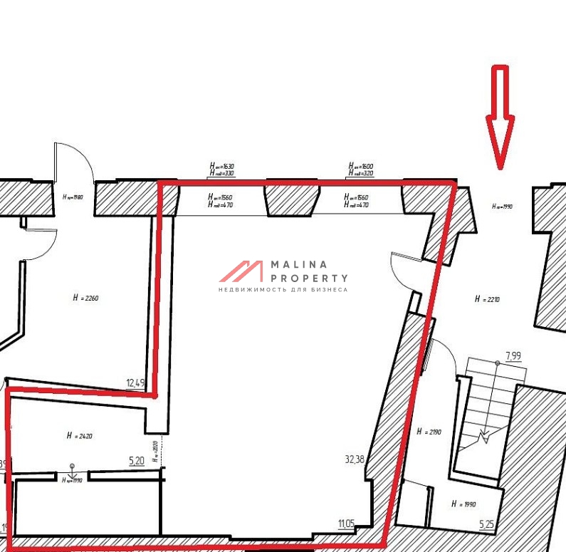 Продажа помещения с арендатором салон красоты