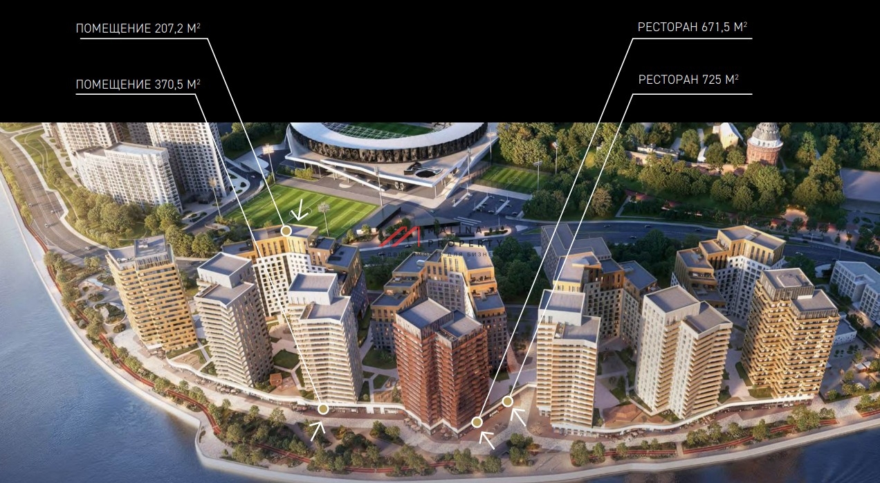 Продажа торгового помещения  в жилом комплексе Foriver