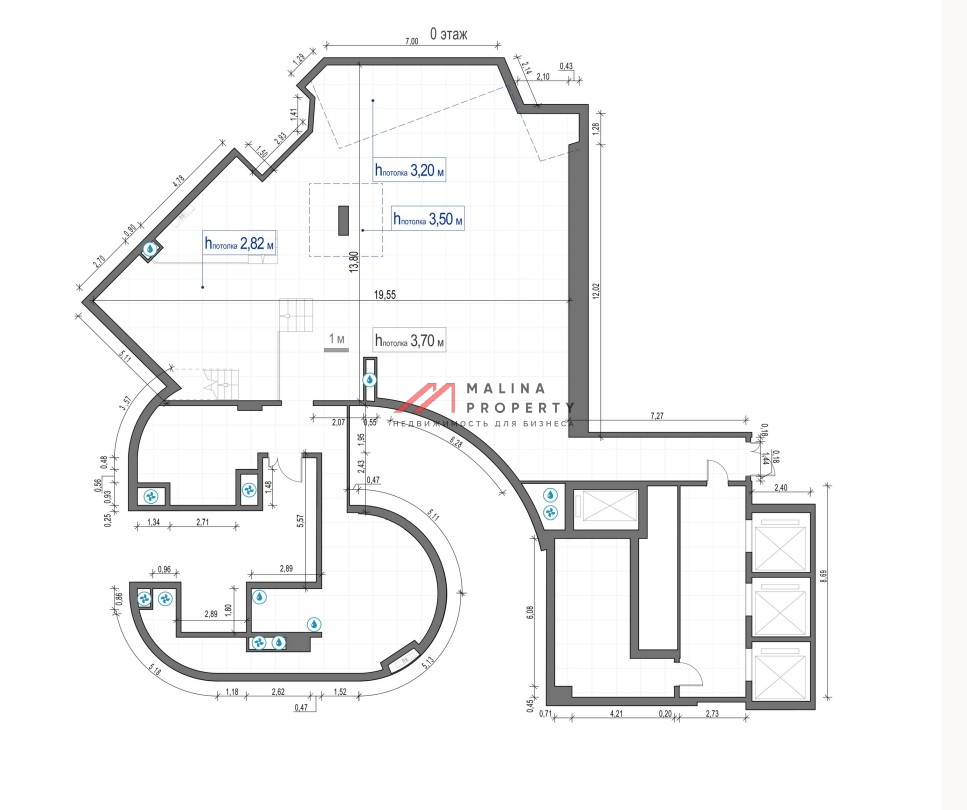 Продажа помещения под ресторан в бизнес центре Twist