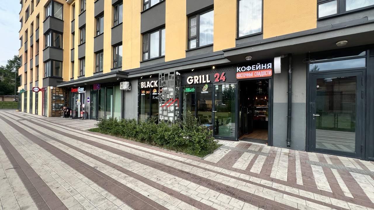 Продажа помещения с арендатором бургерная "BLACK GRIIL"