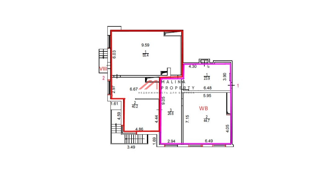 Продажа торгового помещения с арендатором Wildberries