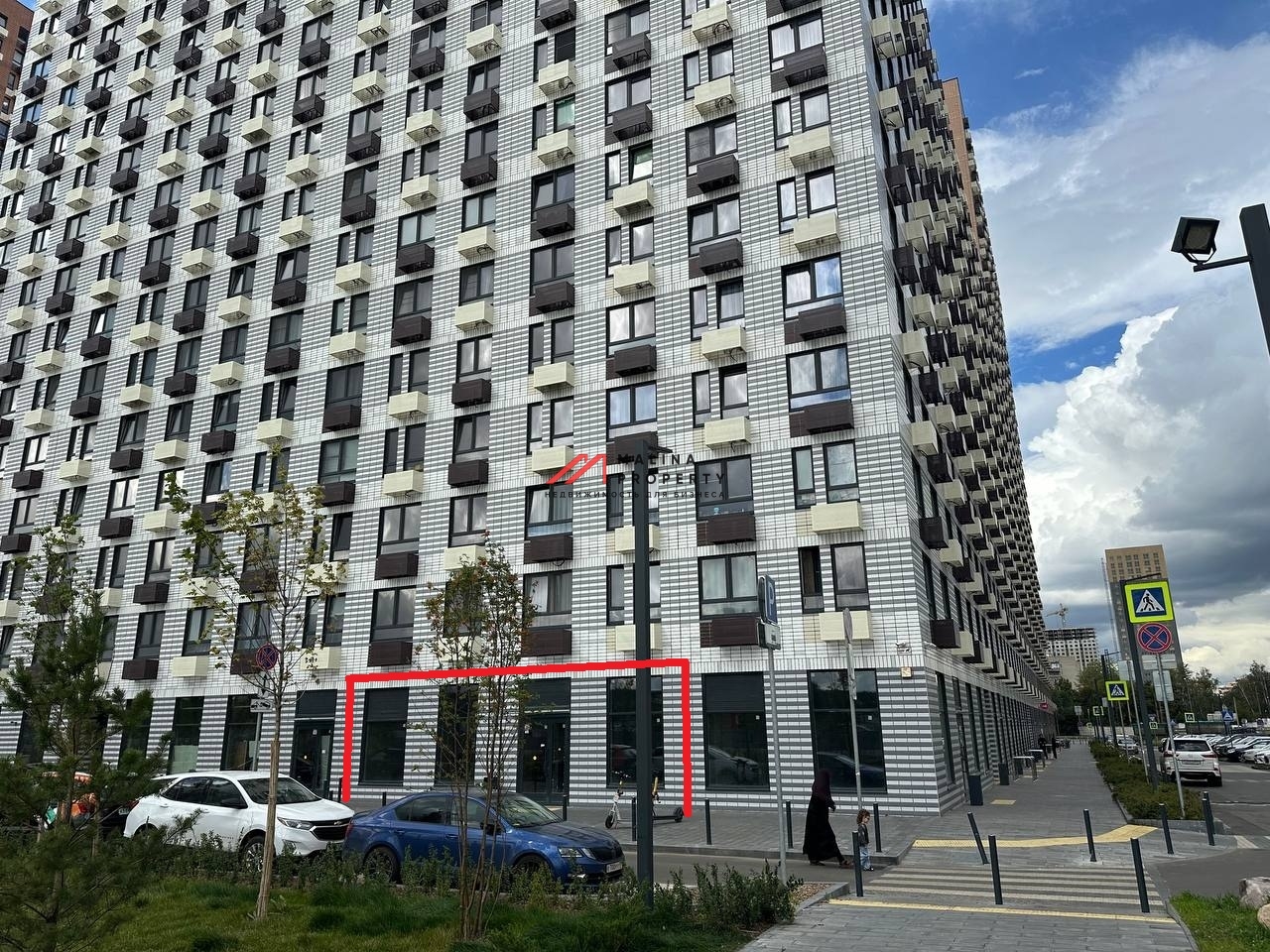 Аренда помещения в центре ЖК "Белая Дача Парк"