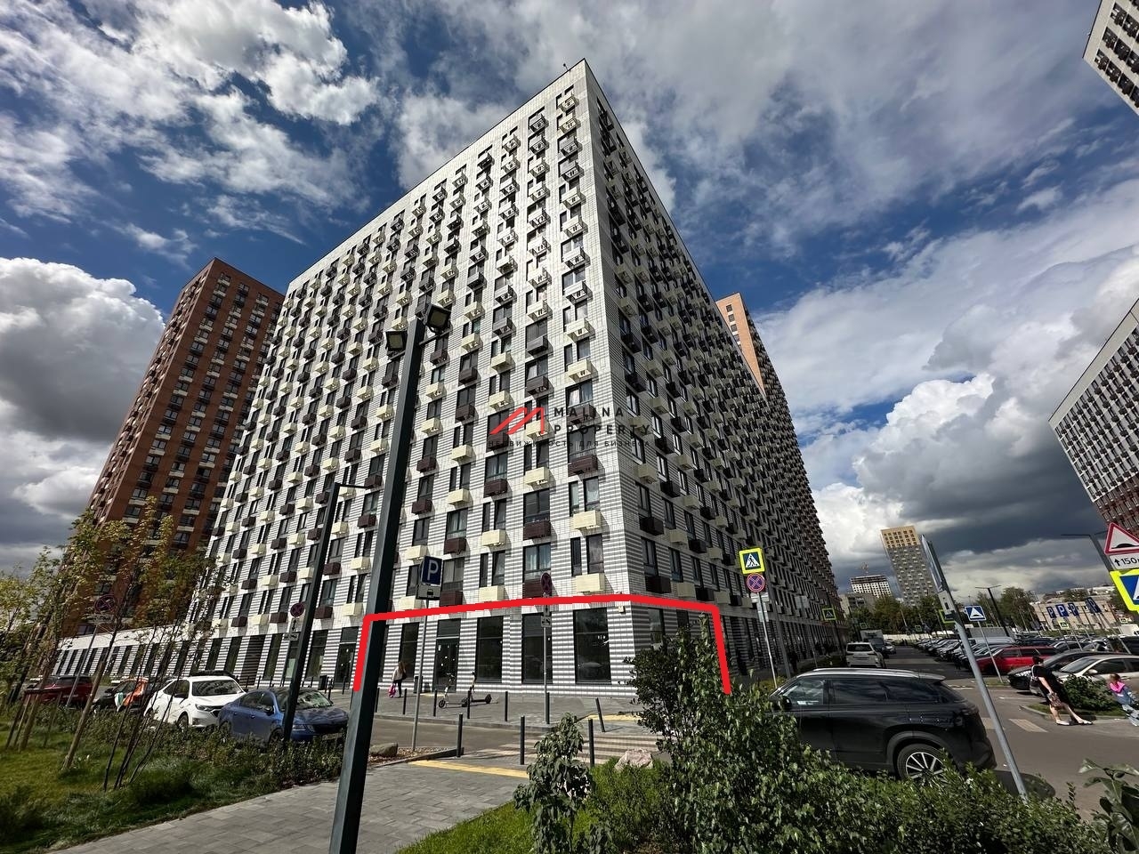 Продажа помещения в центре ЖК Белая Дача Парк