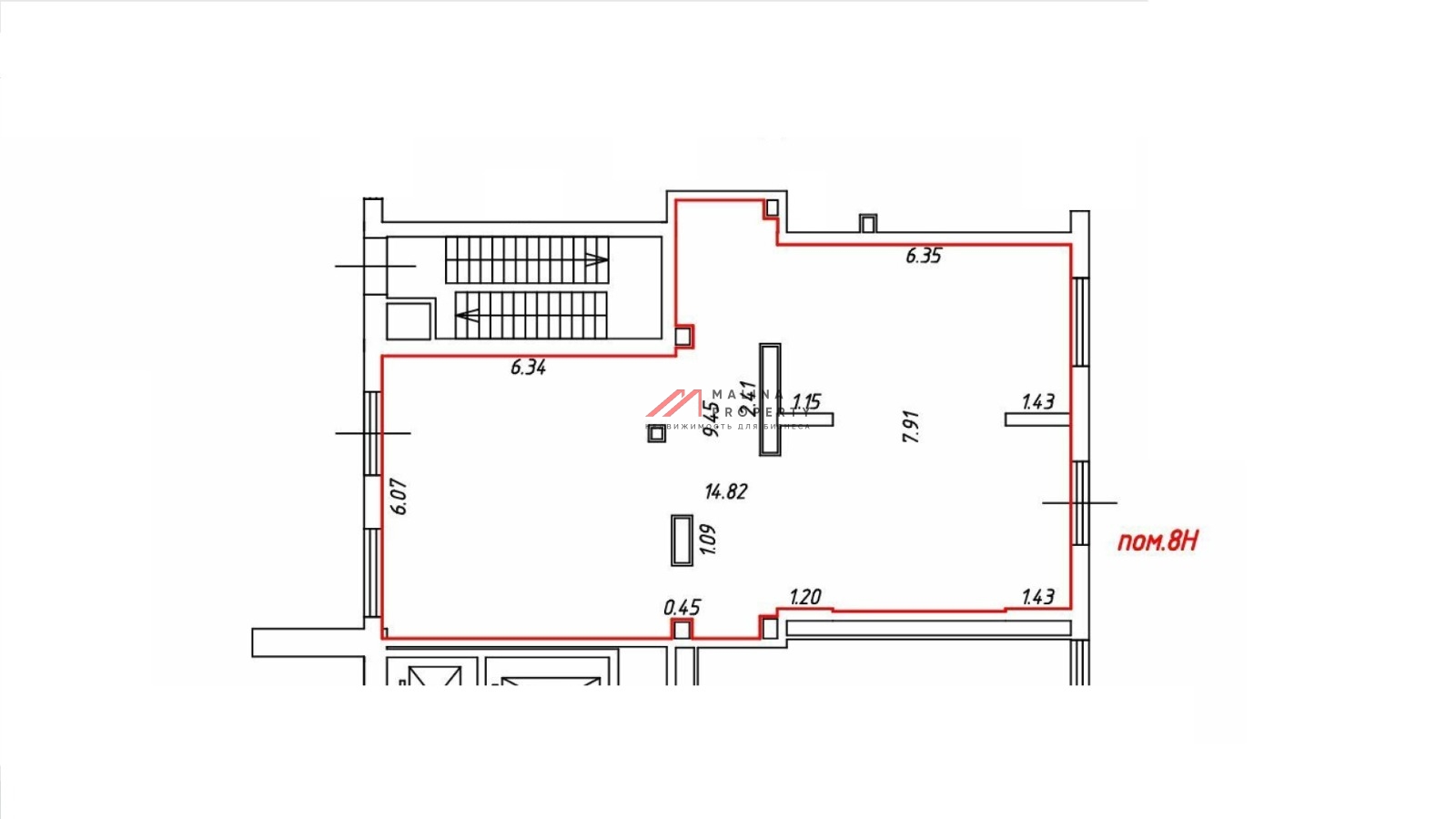 Аренда торгового помещения в ЖК Бунинские Луга 