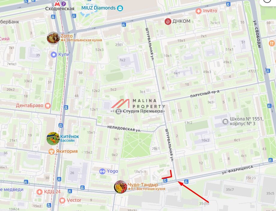 Продажа помещения с сетевыми арендаторами