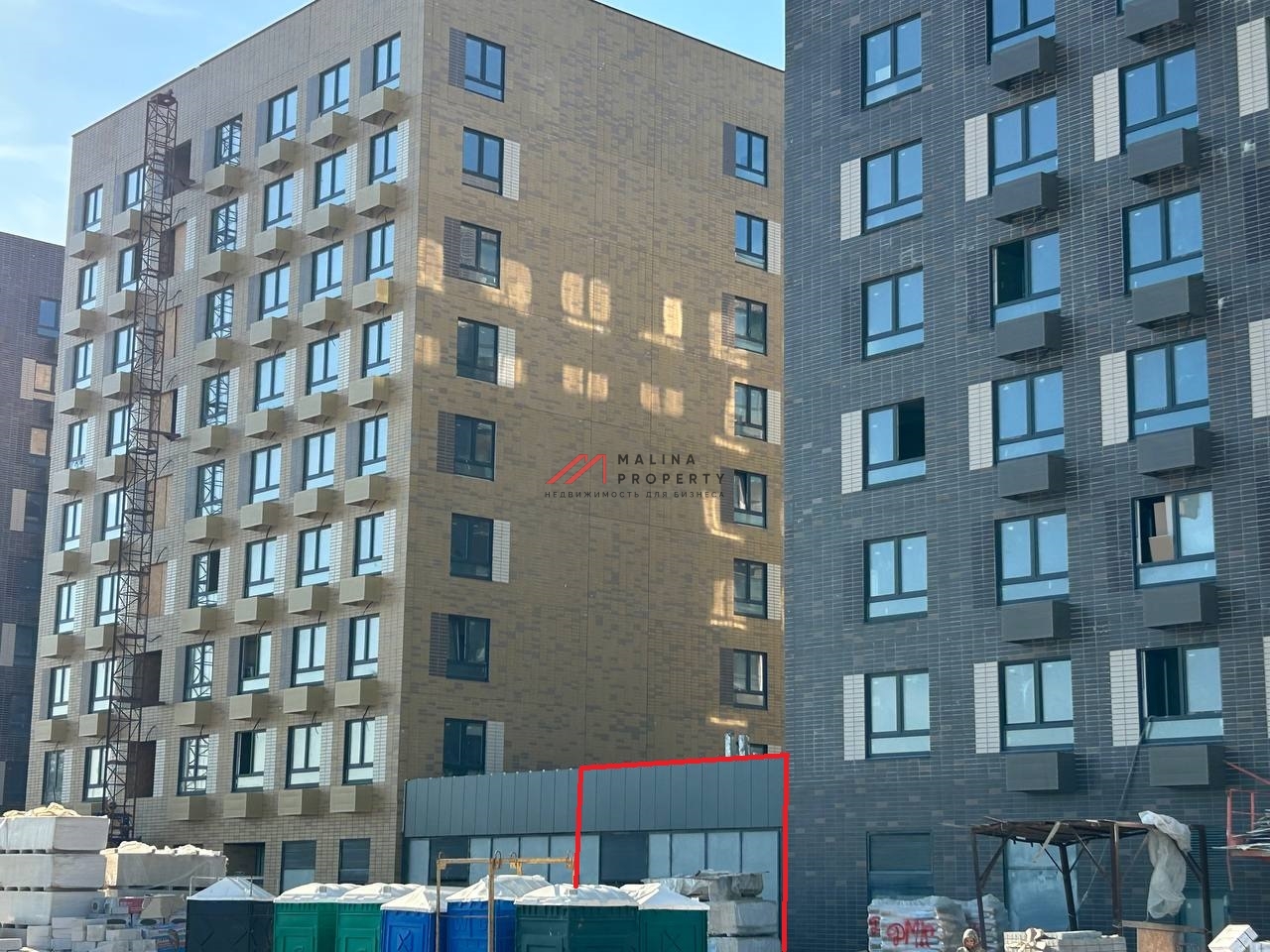 Аренда торгового помещения напротив поликлиники в ЖК Ильинские луга