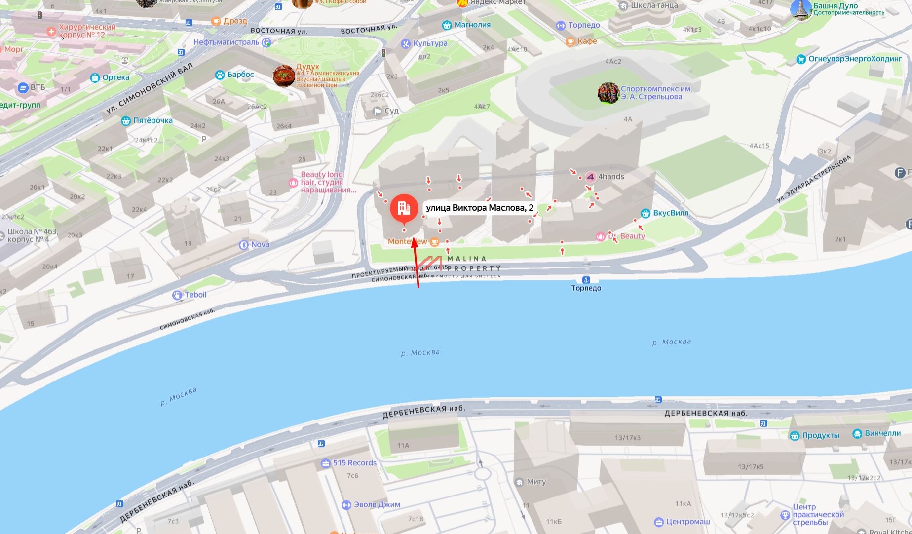 Продажа торгового помещения в ЖК "RiverSky"