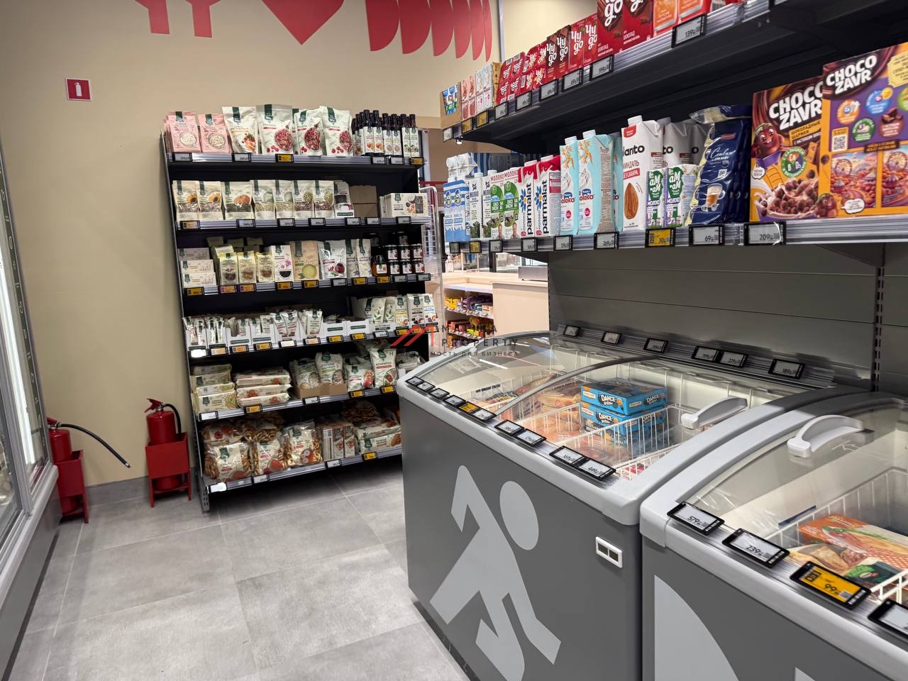 Продажа помещения с магазином "Пятерочка. На лету" 