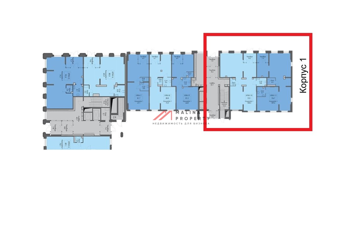 Аренда торгового помещения в ЖК Яуза Парк