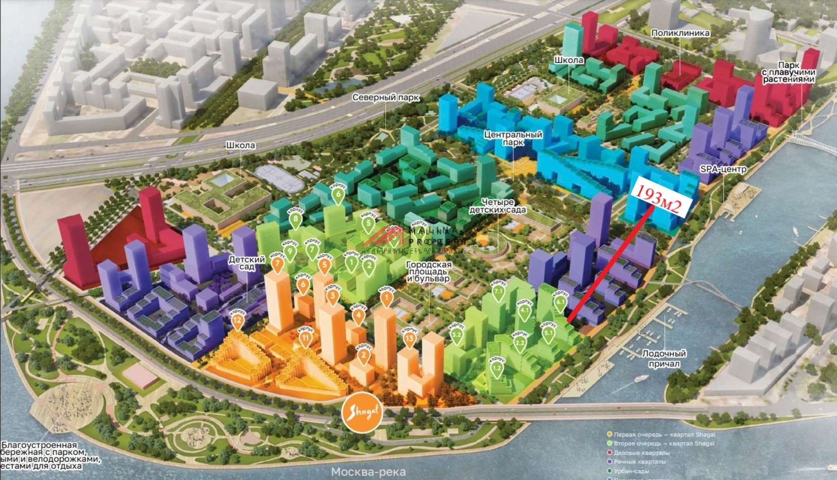 Аренда торгового помещения в ЖК Shagal