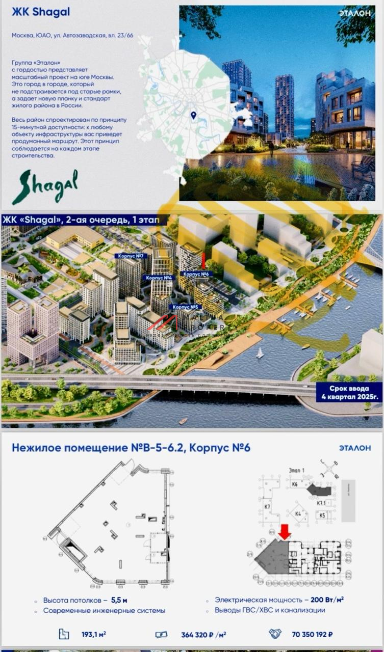 Аренда торгового помещения в ЖК Shagal